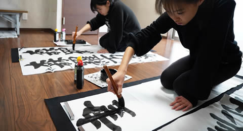 書道を通して子供の成長を育てる